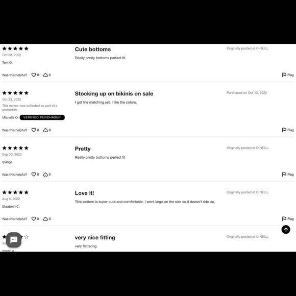 NWT 2 PC O’Neill Abbie Floral Bikini - Picture 14 of 15